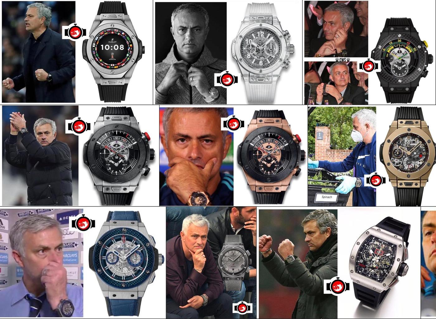 Exploring the Impressive Watch Collection of Jose Mourinho